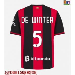 AC Milan Koni De Winter #5 Hemmatröja 2026-27 Kortärmad